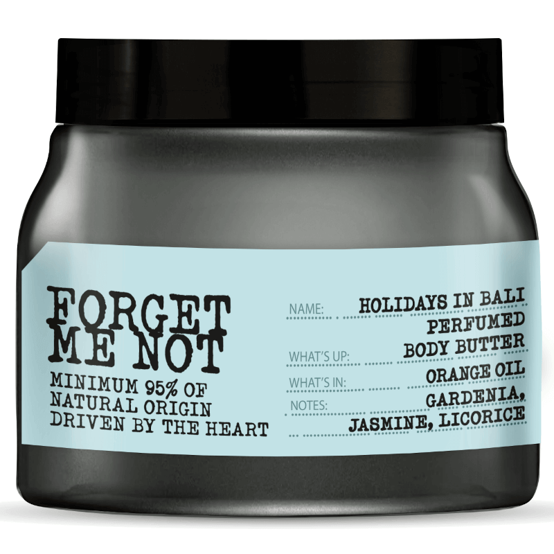 FORGET ME NOT HOLIDAYS IN BALI PERFUMED BODY BUTTER
